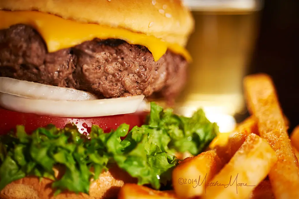 Burger bò Úc, sốt IPA
