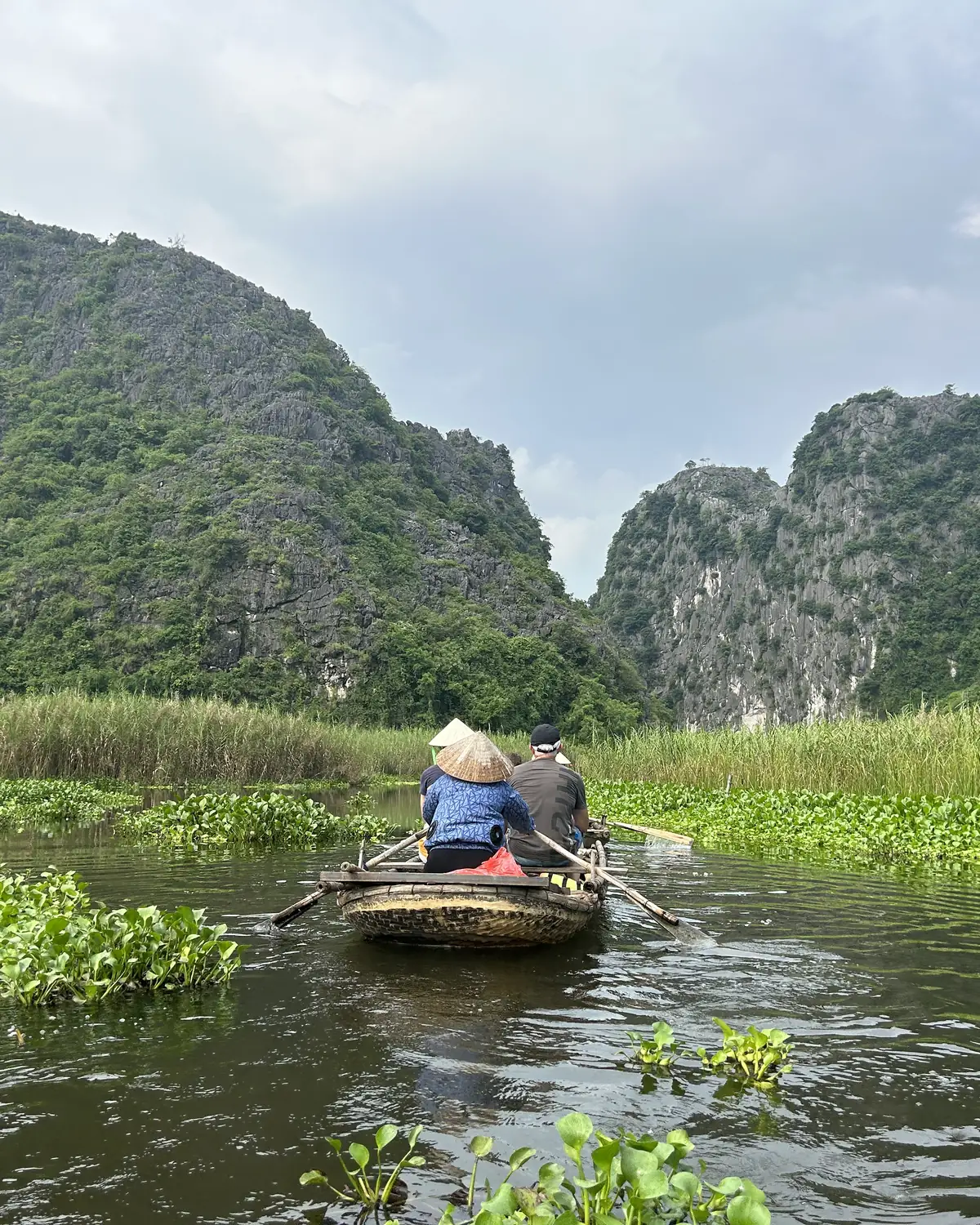 Đò nan ở Tam Cốc, Ninh Bình — tuyến của anh Phạm Đức Hải