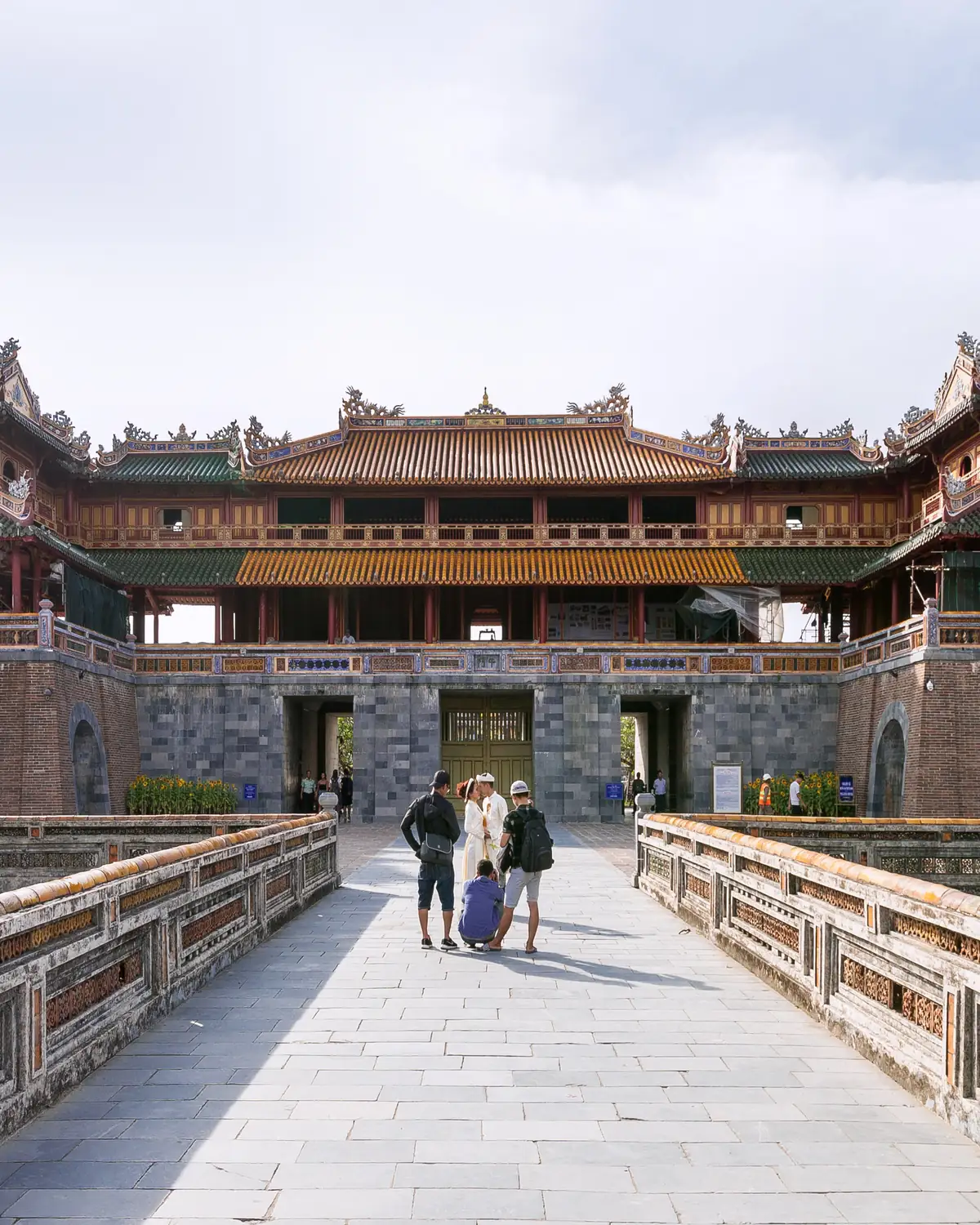 Ngọ Môn, Đại Nội Huế — tuyến của chị Tôn Nữ Minh Châu