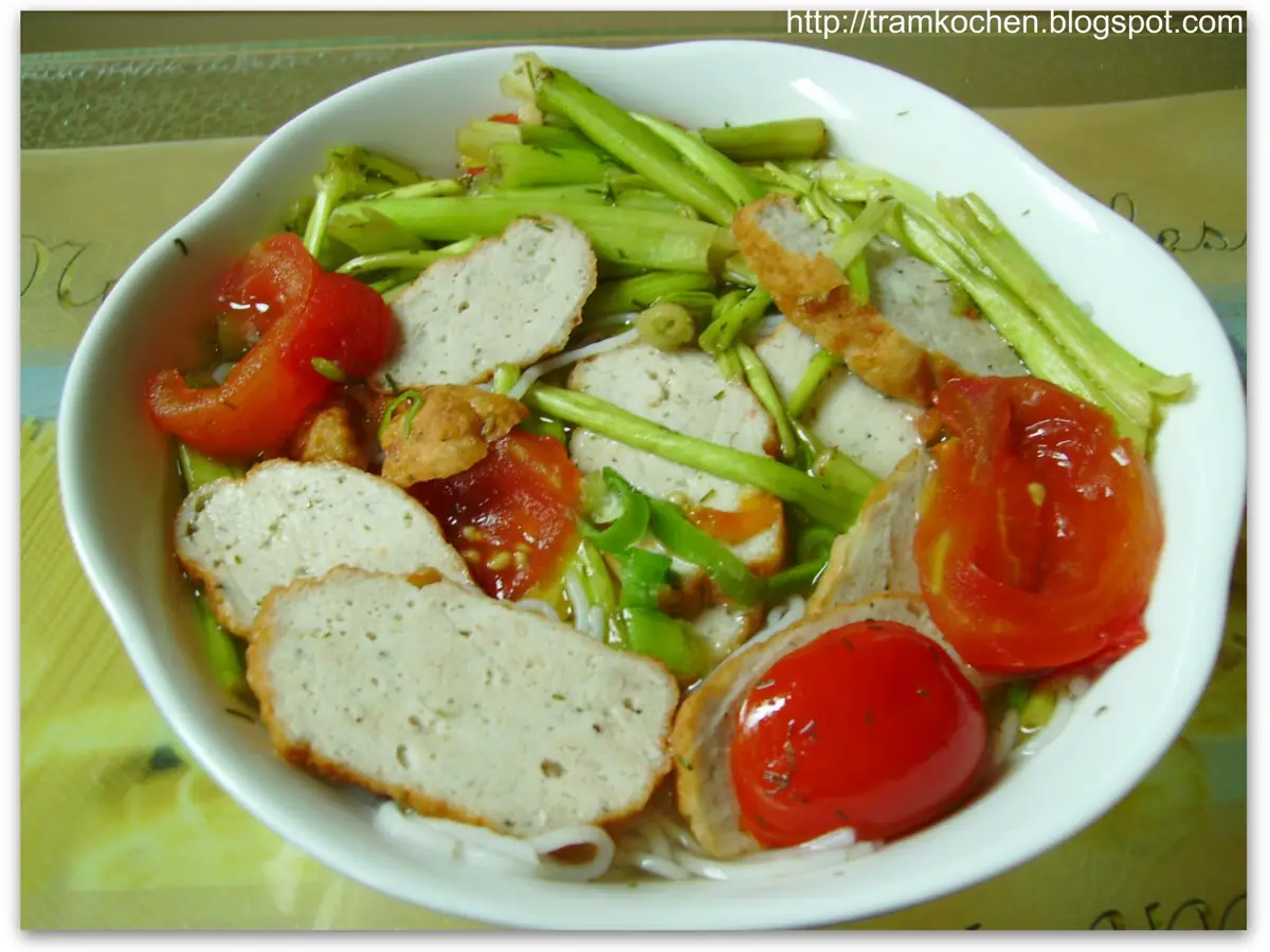 Bún chả cá