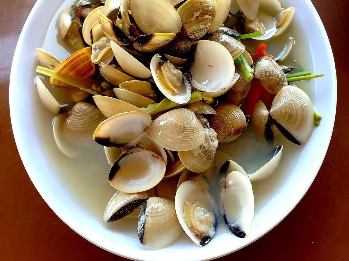 Hải sản trưa