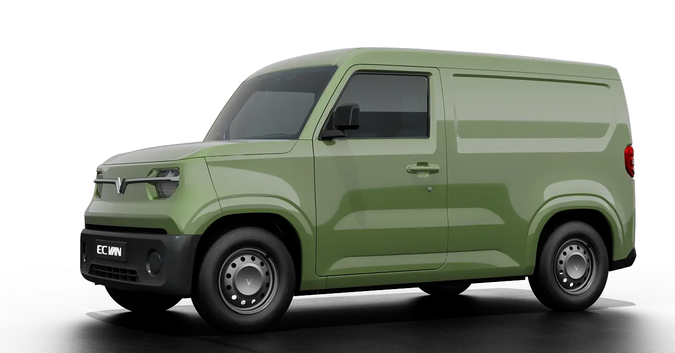 VinFast EC Van màu Urban Mint