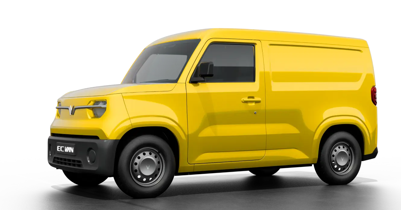 VinFast EC Van màu Yellow