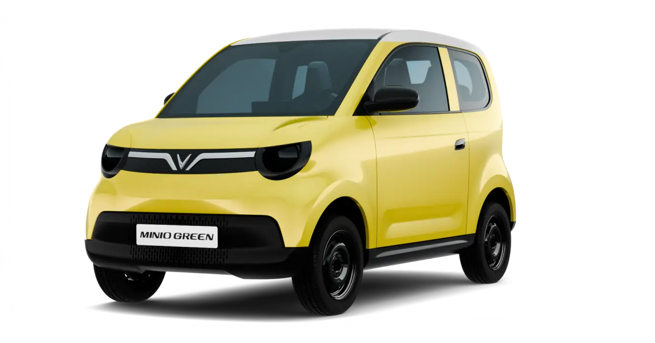 VinFast Minio Green màu Summer Yellow Body - Infinity Blanc Roof