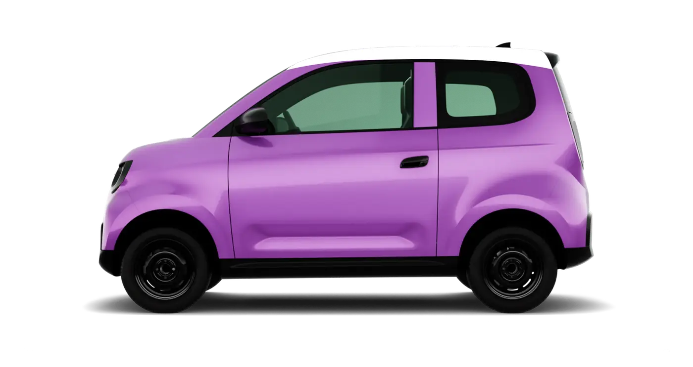 VinFast Minio Green màu Rose Metallic Body - Desat Silver Roof