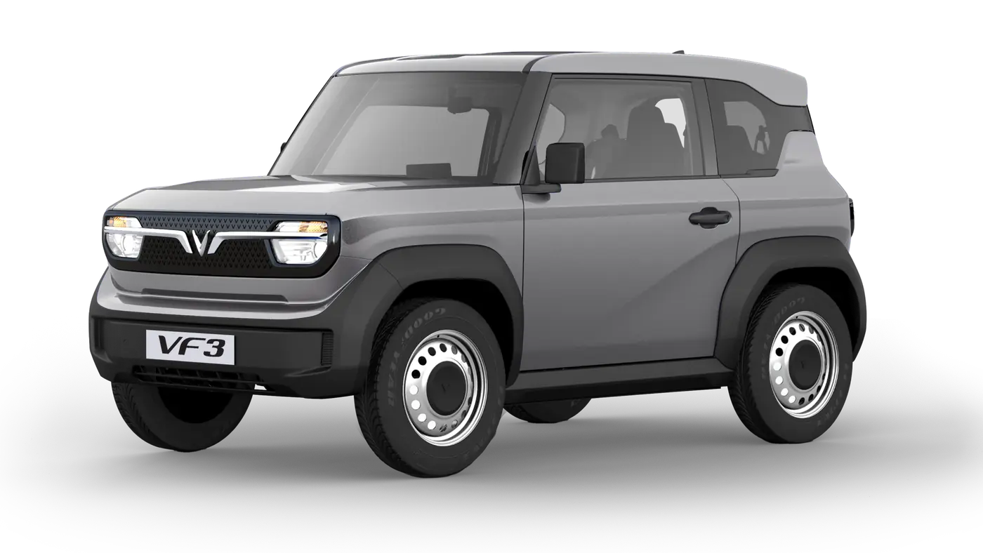 VinFast VF 3 màu Zenith Grey