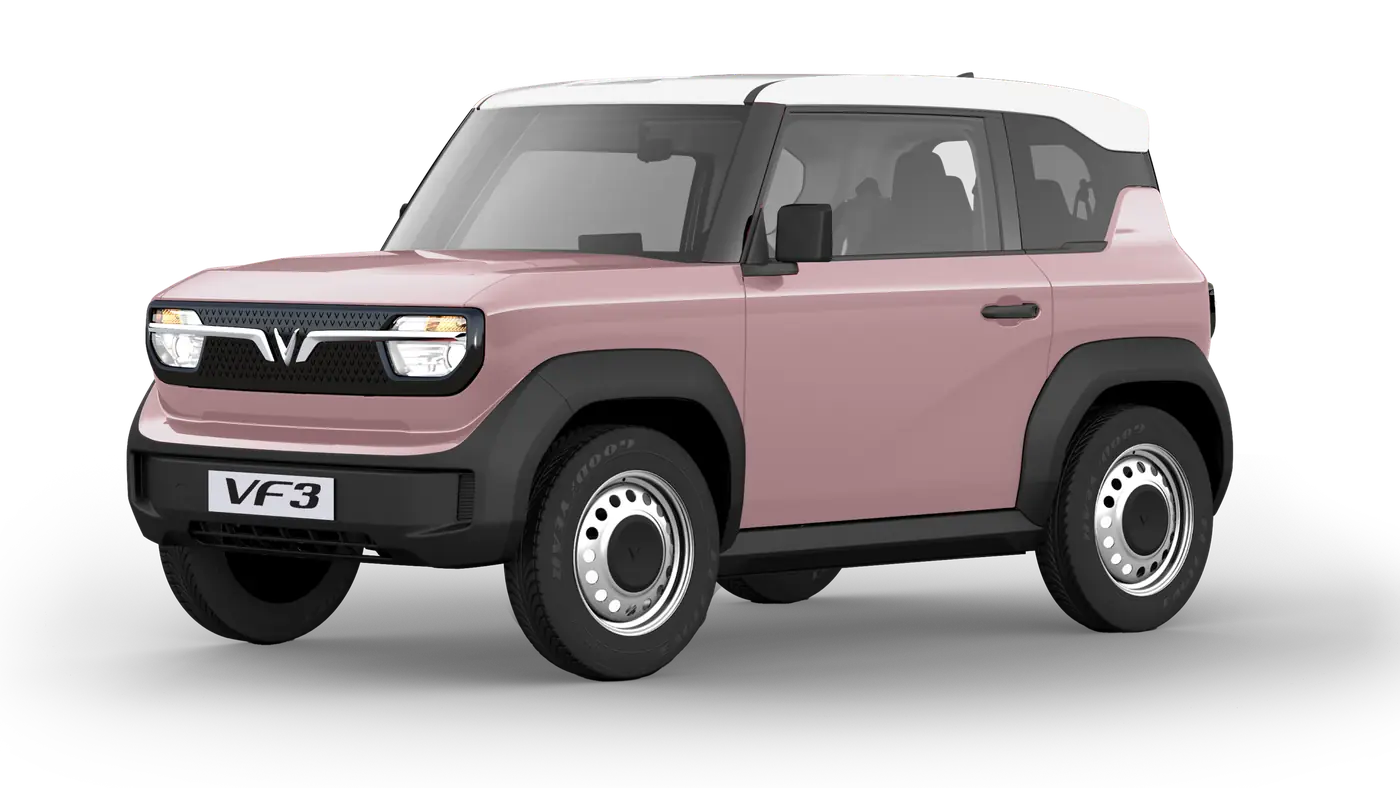 VinFast VF 3 màu Rose Pink