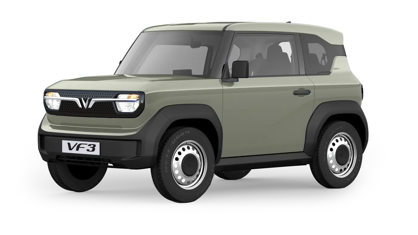 VinFast VF 3 màu Urban Mint