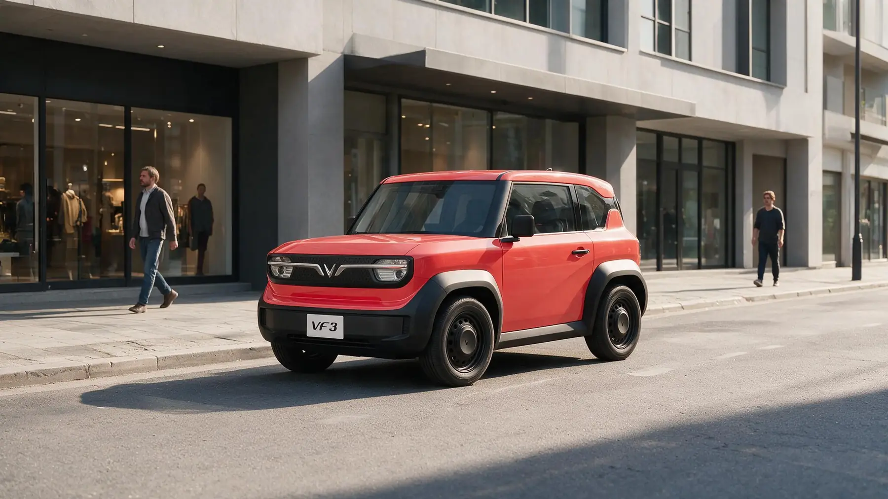 VinFast VF 3 trên phố