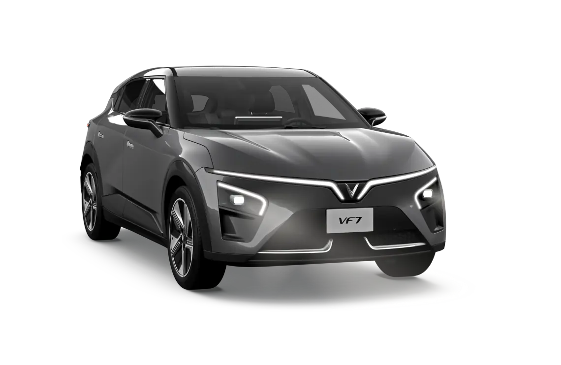 VinFast VF 7 màu Jet Black