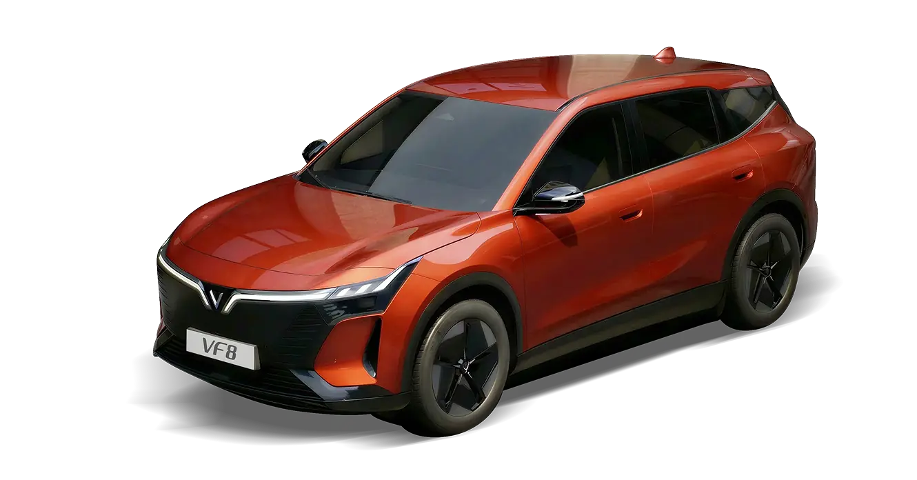 VinFast VF 8 Thế hệ mới màu Vitality Orange