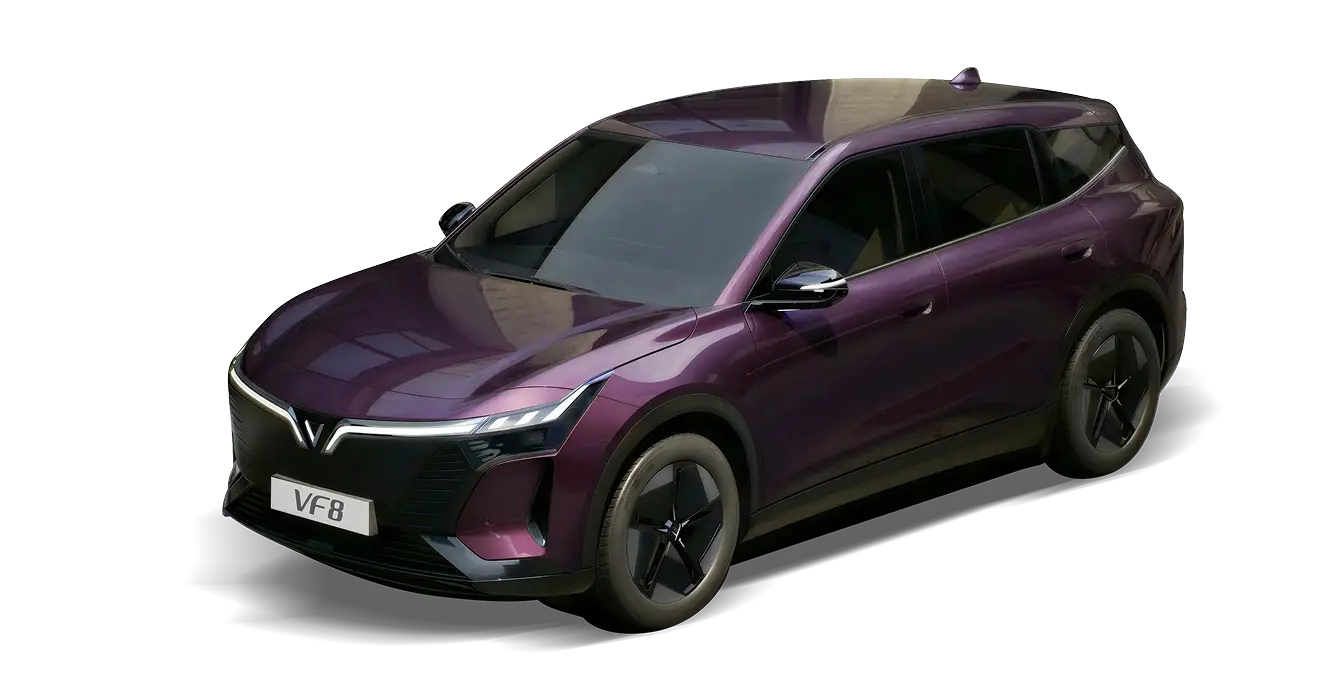 VinFast VF 8 Thế hệ mới màu Mysterioso Purple