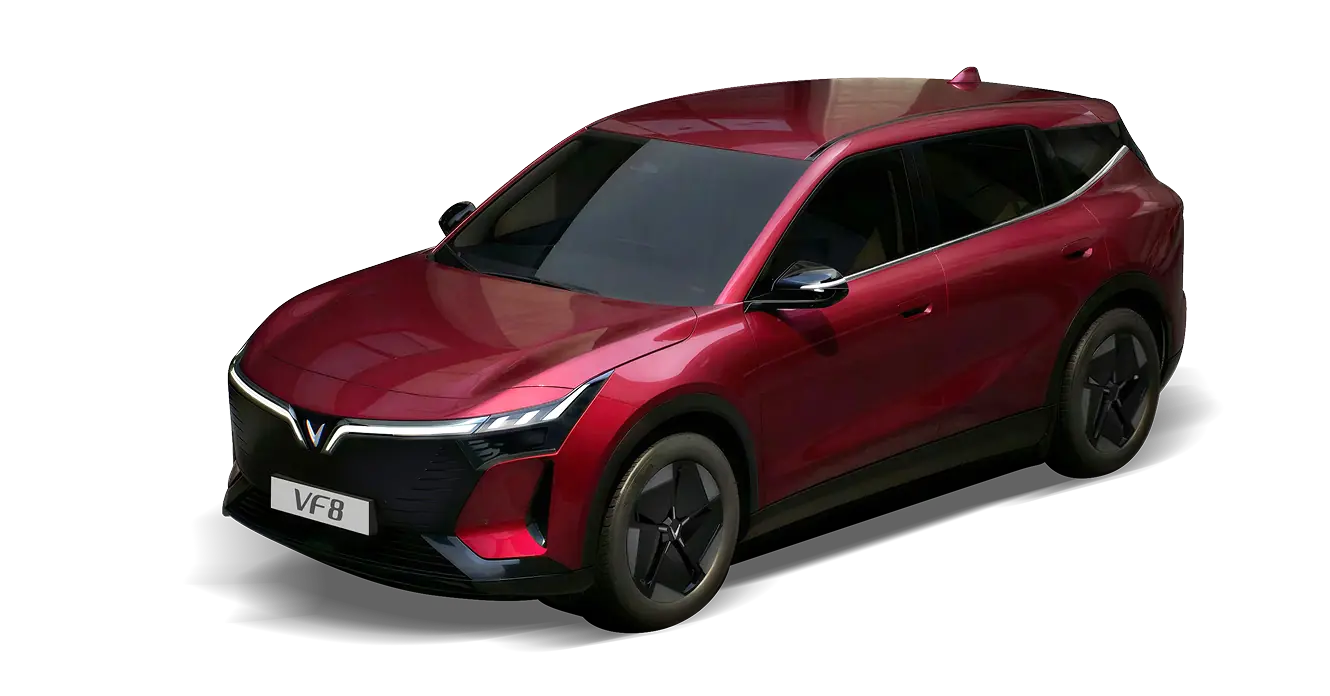 VinFast VF 8 Thế hệ mới màu Solar Ruby