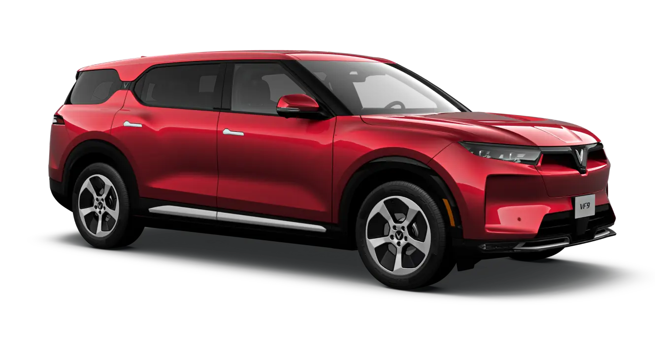 VinFast VF 9 màu Crimson Red